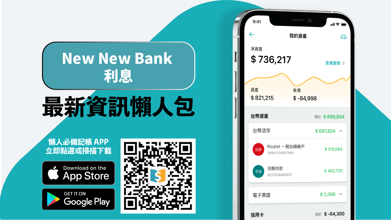 New New Bank 利息在PTT討論文章｜麻布記帳Moneybook