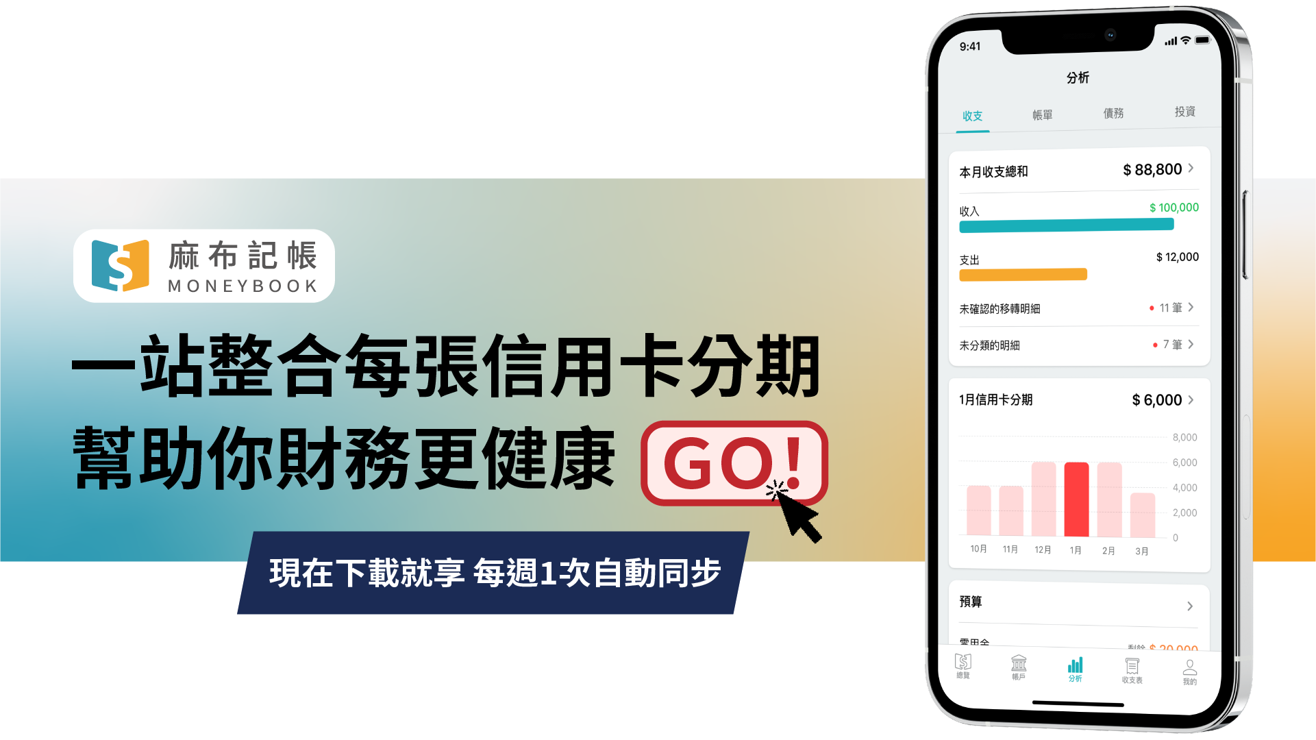 信用卡分管理APP麻布記帳